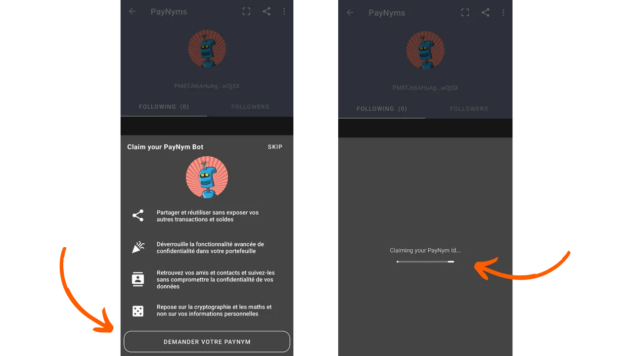 request paynym samourai